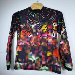 Burton Dryride Snowboarding Thermal Base Layer Set‎ Pixel Sz Med Multi Color